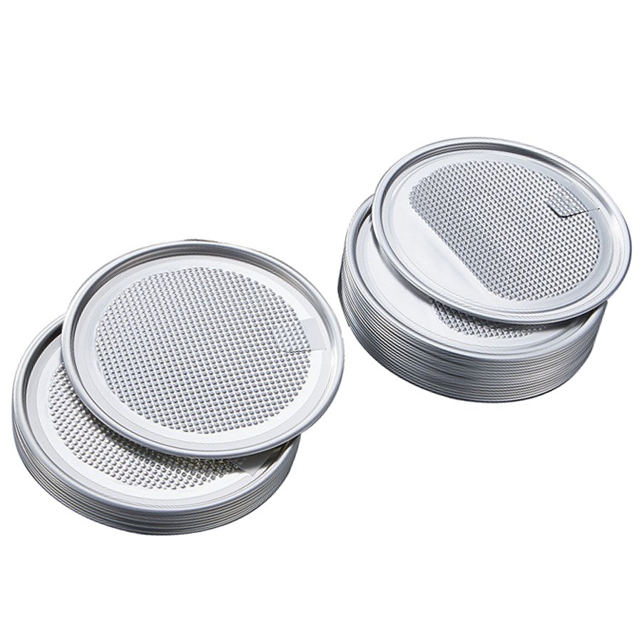 401# 99mm Peel Off End Aluminum Lids